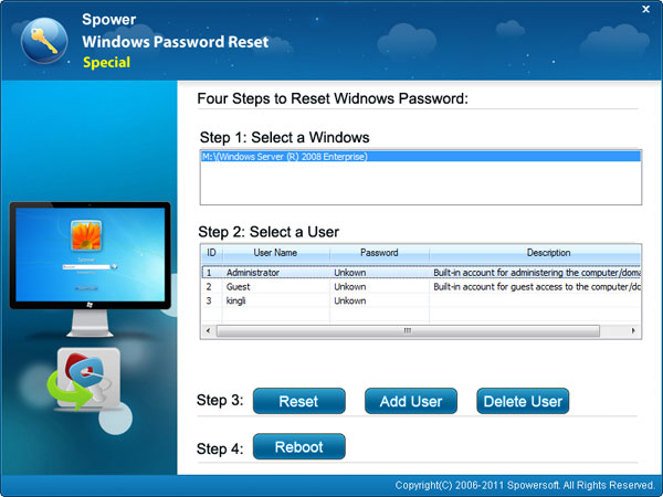 [Reset Password Windows Server 2008] Hướng dẫn khôi phục password trong Windows Server 2008 R2